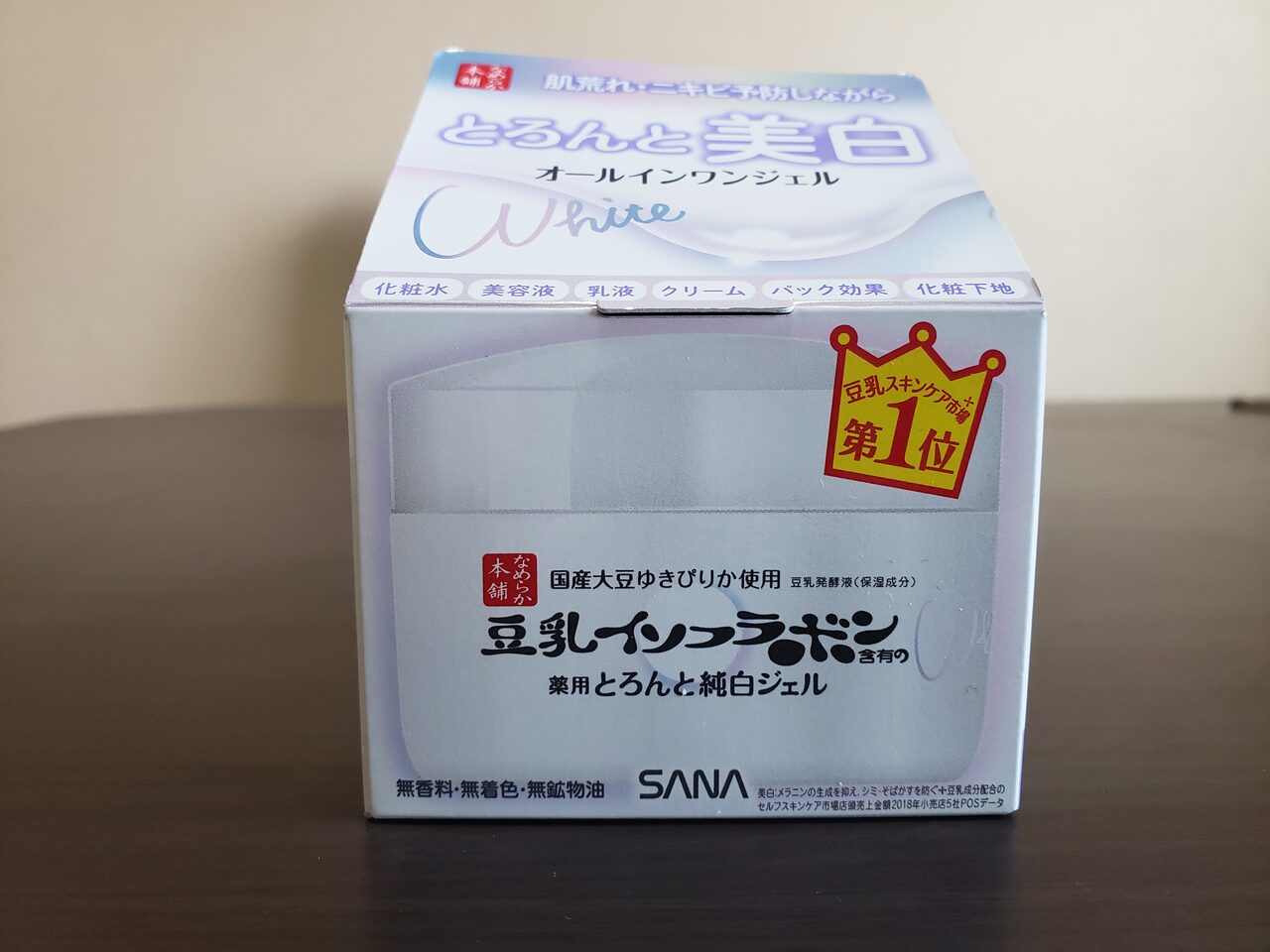 なめらか本舗 豆乳イソフラボン とろんと純白ジェル 使ってみた アドバンティア J